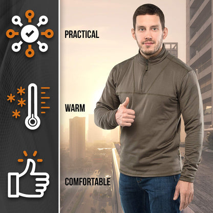 M-Tac Fleece Thermal Shirt Delta Level 2