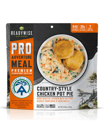 ReadyWise Outdoor Pro Adventure Meal - Breakfast Skillet, 2 Servings, 1 Pouch, Gluten Free, 700 Calories, 36g Protein, Freeze Dried Food & Dehydrated Backpacking Camping Meals, up to 5 Year Shelf Life
