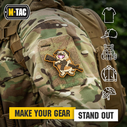 M-Tac Morale Patch Dog Rex PVC 3D
