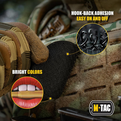 M-Tac Patch Pink Lips with Bullet PVC