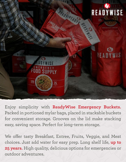 ReadyWise - 28 Oz, Seychelle Water Filtration Bottle, Hiking, Backpacking and, Camping Water Bottle, BPA-Free, Prepper Gear and Supplies, Gray/Black