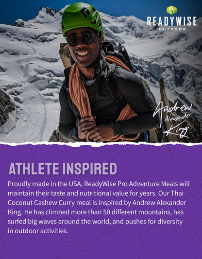 ReadyWise Outdoor Pro Adventure Meal - Breakfast Skillet, 2 Servings, 1 Pouch, Gluten Free, 700 Calories, 36g Protein, Freeze Dried Food & Dehydrated Backpacking Camping Meals, up to 5 Year Shelf Life