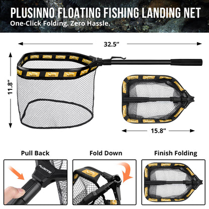 PLUSINNO Fishing Backpack with Tackle Boxes, Waterproof Fishing Sling Tackle Bag For Fishing Gear With Rod Holder, Fishing Gifts for Men With Fishing lures, Fishing pliers, Fish Lip Gripper.