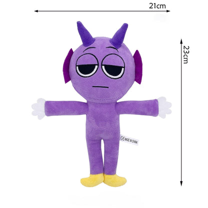 Sprunki Plush Rhythm Box Game Character Surrounding Plush Toys Dolls
