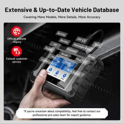 TOPDON ArtiDiag EU Bi-Directional Scanner, Full-System Diagnostic Tool for Mercedes-Benz, BMW, V.A.G Group, ECU Online Coding, All Service Functions, Active Test, V.A.G Guidance, Lifetime Free Update