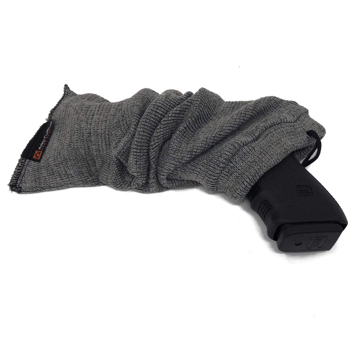 Arcturus Silicone-Treated Handgun Socks - Wide, Flexible Design (3" x 16") Easily Fits Your Pistol or Revolver.