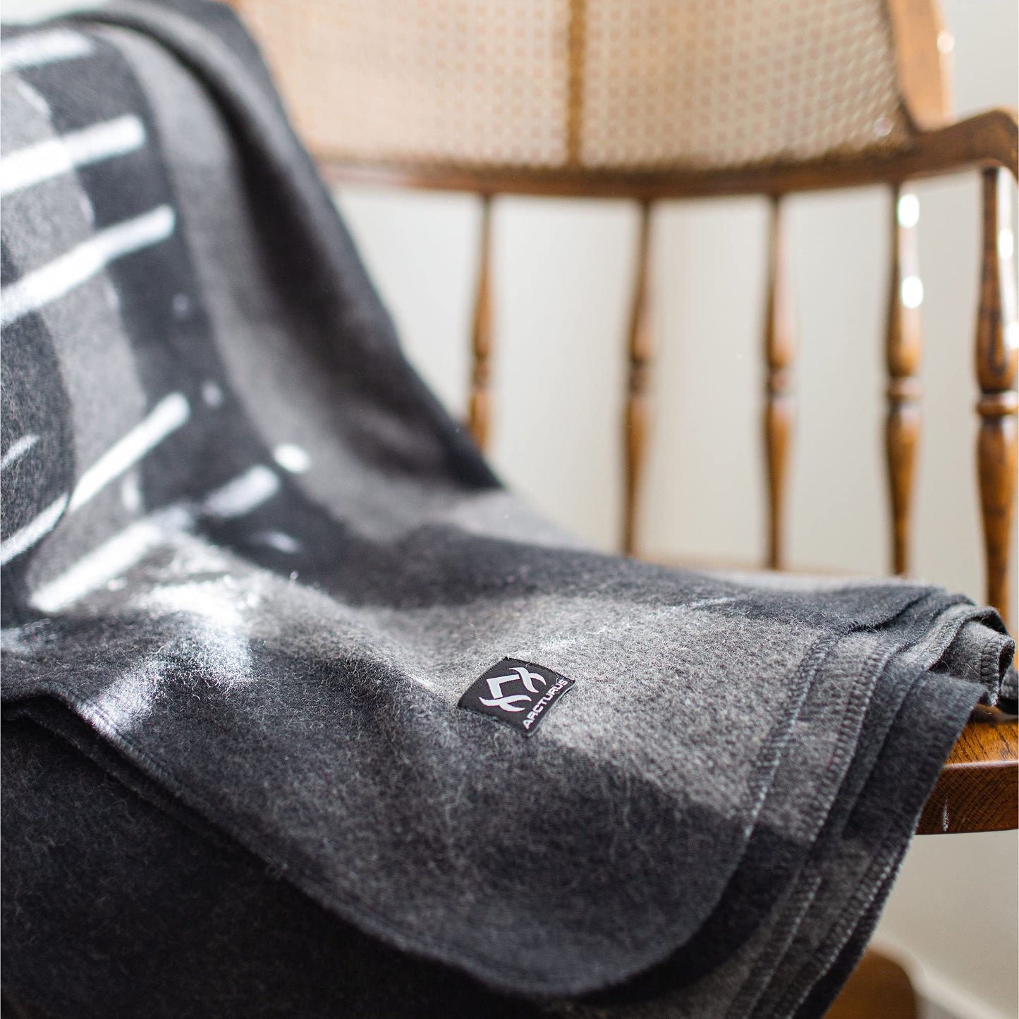 Arcturus Military Wool Blanket - Warm, Thick, Washable - Great for Outdoors, Camping, Stadium Blanket, Picnics, Travel - Car & Bushcraft Survival Kits