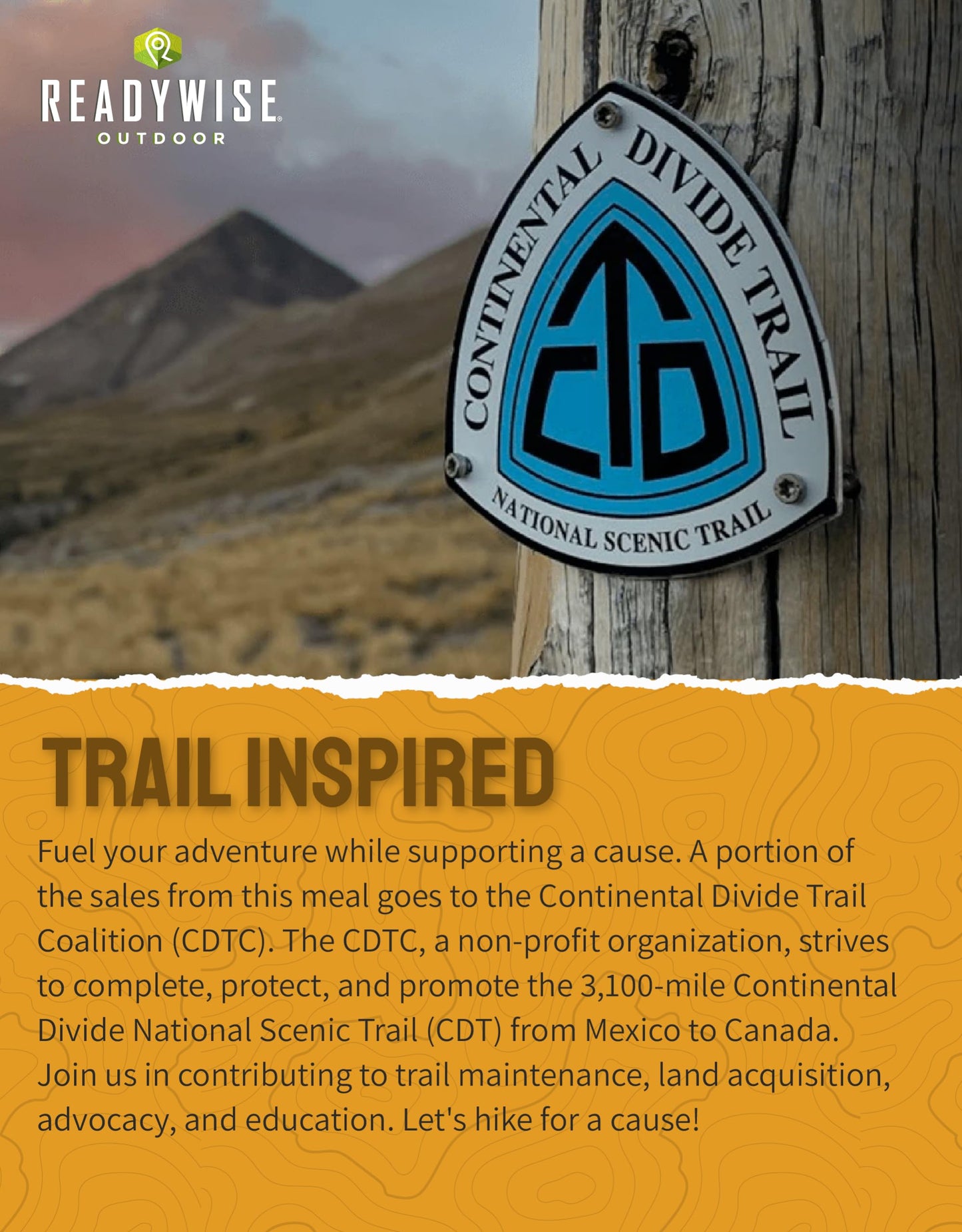 ReadyWise Outdoor Pro Adventure Meal - Breakfast Skillet, 2 Servings, 1 Pouch, Gluten Free, 700 Calories, 36g Protein, Freeze Dried Food & Dehydrated Backpacking Camping Meals, up to 5 Year Shelf Life