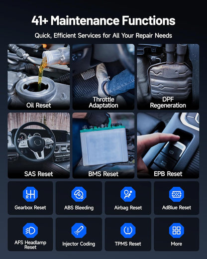 TOPDON Phoenix XLink 2025 New Gen Scan Tool, ECU Pr0gram ming/Online C0ding, Topology Mapping/New CAN Bus/DoIP, Bidirectional Scanner, 41+ Service, V.A.G Guided, Diagnostic Tool for All Vehicles