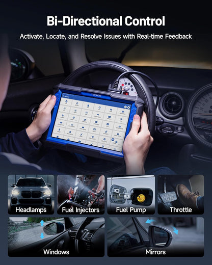 TOPDON Phoenix XLink 2025 New Gen Scan Tool, ECU Pr0gram ming/Online C0ding, Topology Mapping/New CAN Bus/DoIP, Bidirectional Scanner, 41+ Service, V.A.G Guided, Diagnostic Tool for All Vehicles
