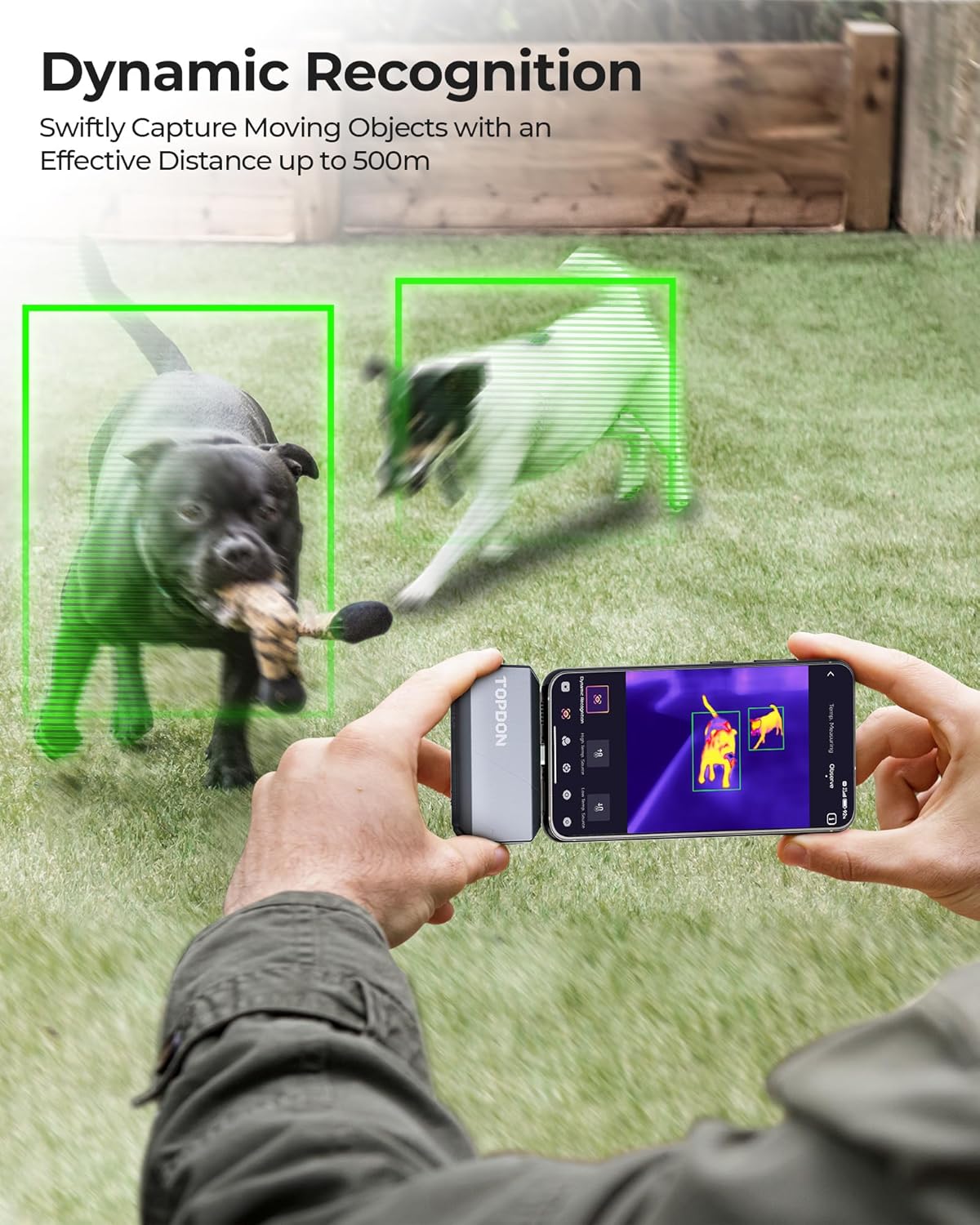 TOPDON TS001 256x192 IR Resolution Thermal Camera for Android, Thermal Night Vision Monocular Thermal Imager with 9mm Adjustable Focus Lens, Infrared Test Report, -4°F~1022°F TEM Range