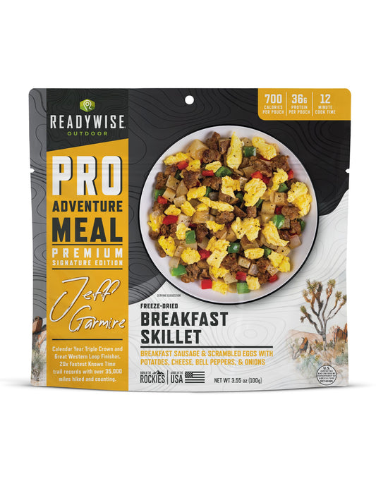 ReadyWise Outdoor Pro Adventure Meal - Country-Style Chicken Pot Pie, 2 Servings, 1 Pouch, 900 Calories, 30g Protein, Freeze Dried Food & Dehydrated Backpacking Camping Meals, up to 5 Year Shelf Life