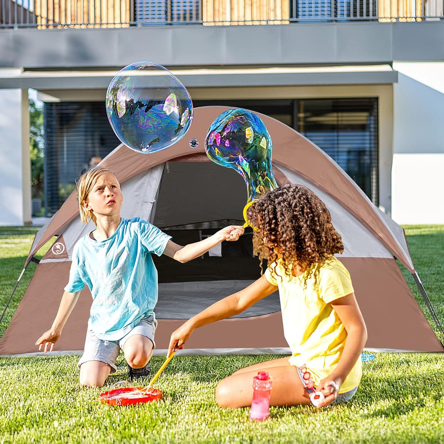 UNP Camping Shower Tent and 2 Person Camping Tent for Hiking Outdoor Fishing Portable