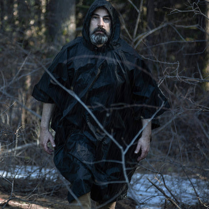 Arcturus Rain Ponchos | Adjustable Hood | Waterproof Ripstop Nylon | Great for Hunting, Fishing & Camping