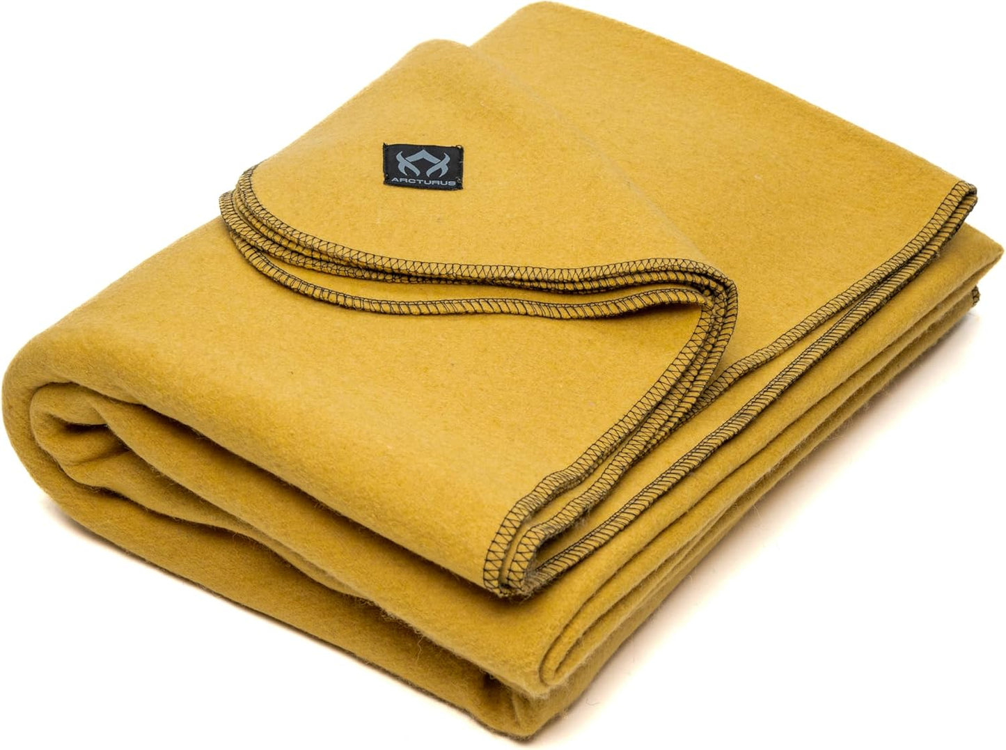 Arcturus Bundle Gold Wool Blanket and Blanket Strap Bundle