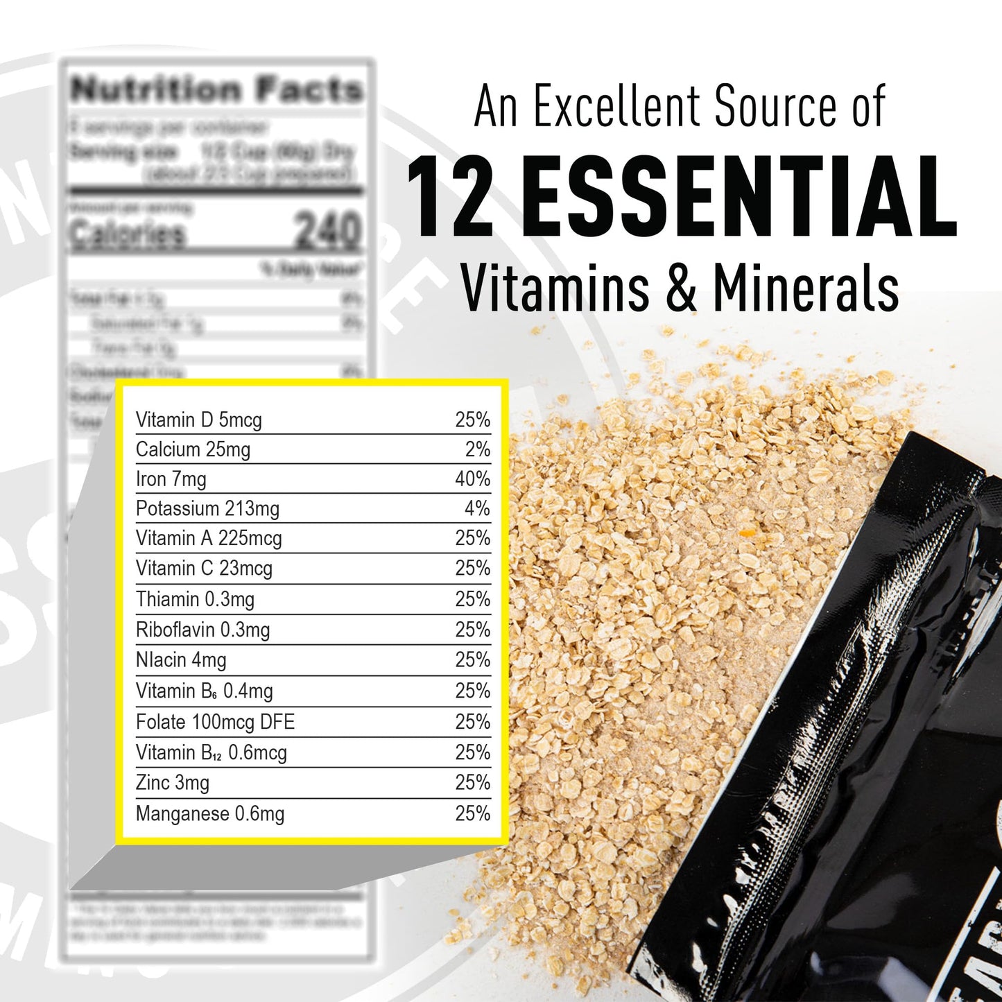 Ready Hour Mac and Cheese Case Pack (24 Servings), Freeze-Dried, Mac and Cheese Bulk, Survival Emergency and Real Non-Perishable Food, Long-Term Storage Food, 25-Year Shelf Life