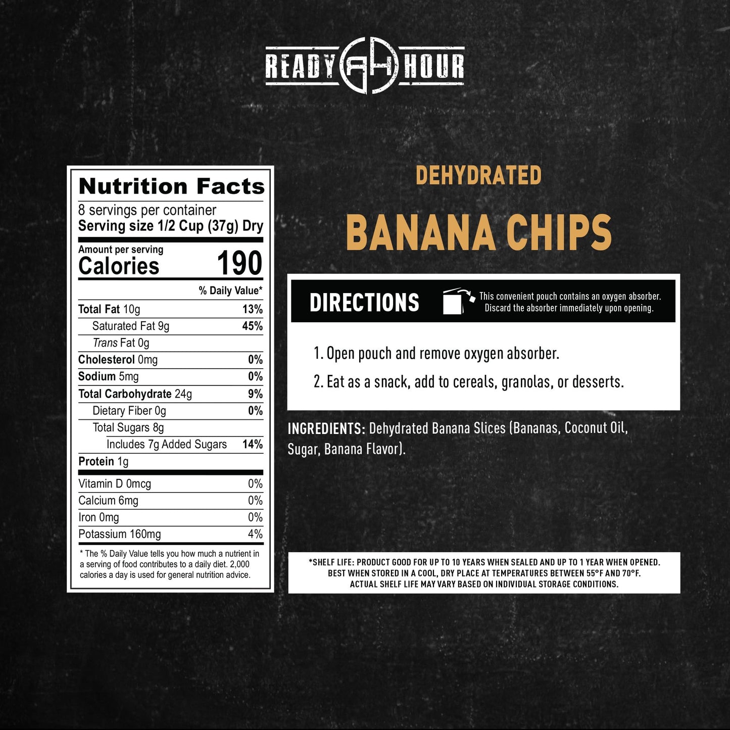 Ready Hour Freeze-Dried Corn Case Pack – Emergency Food, Long-Term Storage, Bulk Vegetables, Shelf-Stable Survival Supplies, Prepper Pantry Essential– 48 Servings (6 Pouches)