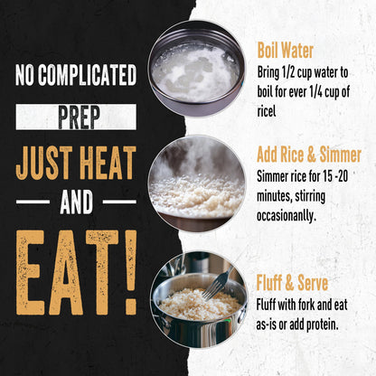 Ready Hour Mac and Cheese Case Pack (24 Servings), Freeze-Dried, Mac and Cheese Bulk, Survival Emergency and Real Non-Perishable Food, Long-Term Storage Food, 25-Year Shelf Life