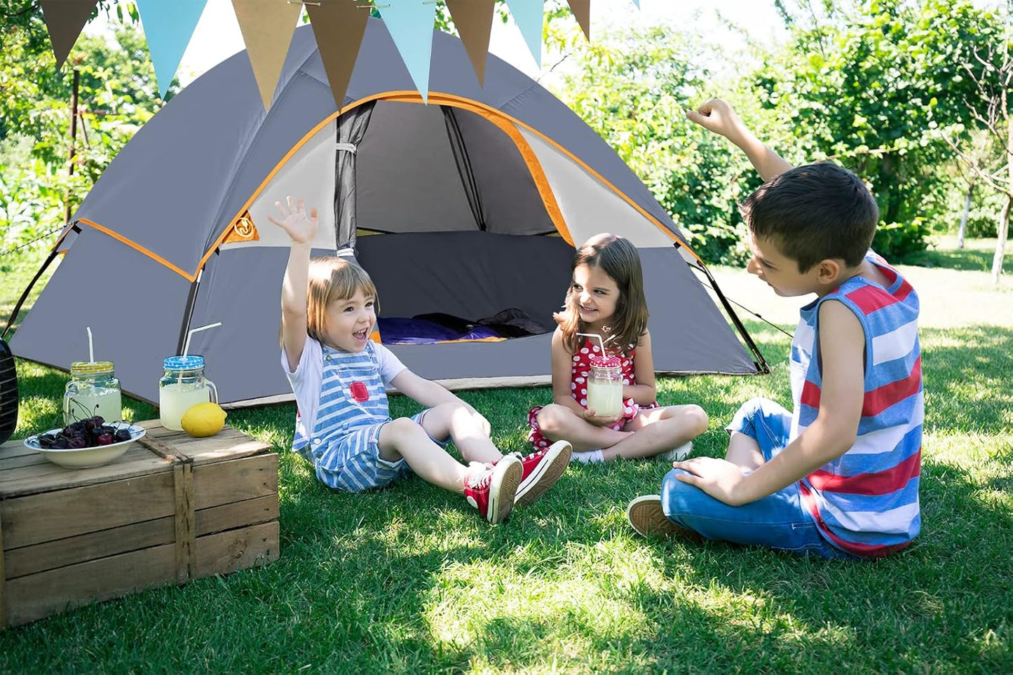 UNP Camping Shower Tent and 2 Person Camping Tent for Hiking Outdoor Fishing Portable