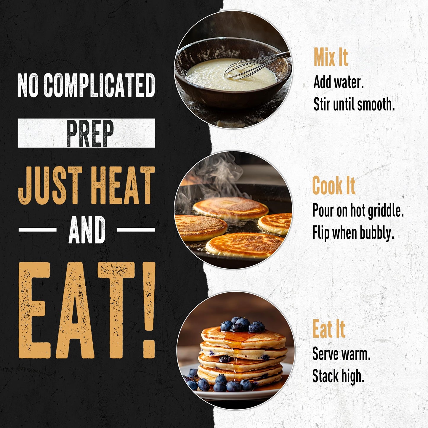 Ready Hour Mac and Cheese Case Pack (24 Servings), Freeze-Dried, Mac and Cheese Bulk, Survival Emergency and Real Non-Perishable Food, Long-Term Storage Food, 25-Year Shelf Life