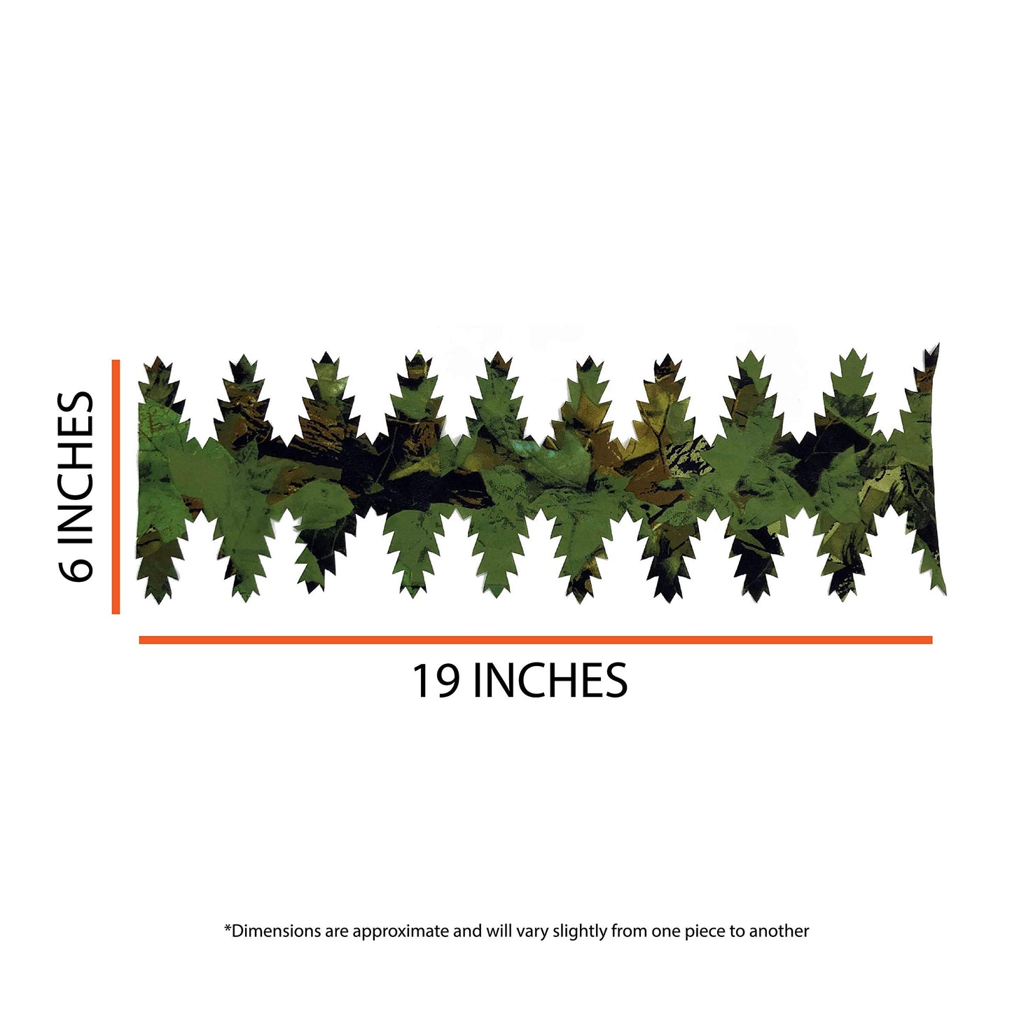 Arcturus 3D Loose Leaf Bundle - 50 Laser-Cut Leaf Strips for 3D Camouflage | Great for Hunting Blinds, Rifle Wraps & DIY Ghillie Suits