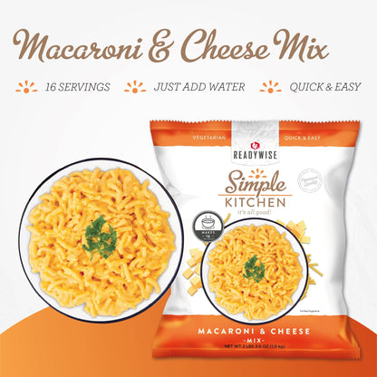 READYWISE - Simple Kitchen, Tomato Basil Soup, 17 Servings, MRE, Gluten Free, & Vegetarian, Food, Soup Mix, for Events, Hiking, Emergency Food Supply, Camping Essentials, or Daily Use, 1 Pack