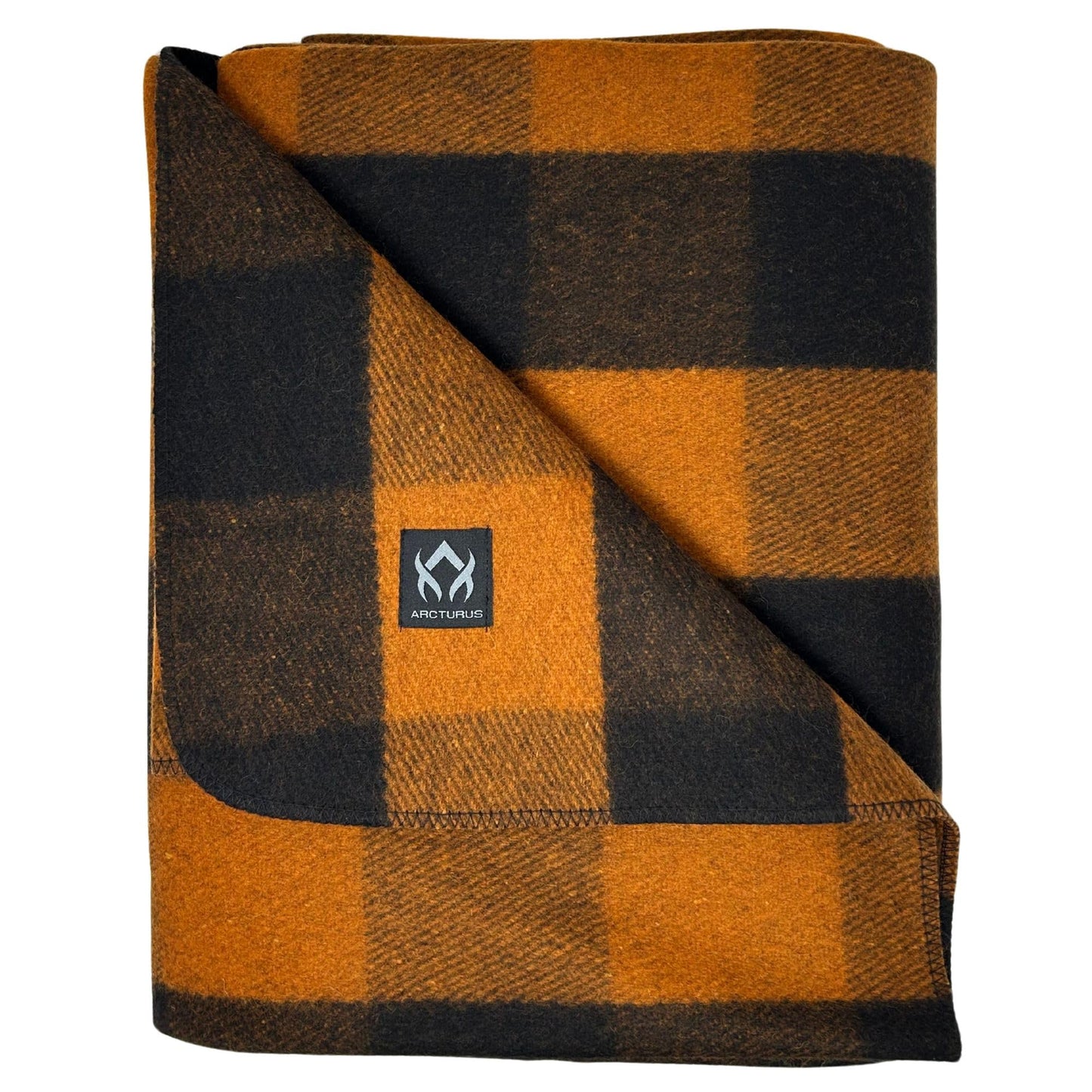 Arcturus Military Wool Blanket - Warm, Thick, Washable - Great for Outdoors, Camping, Stadium Blanket, Picnics, Travel - Car & Bushcraft Survival Kits