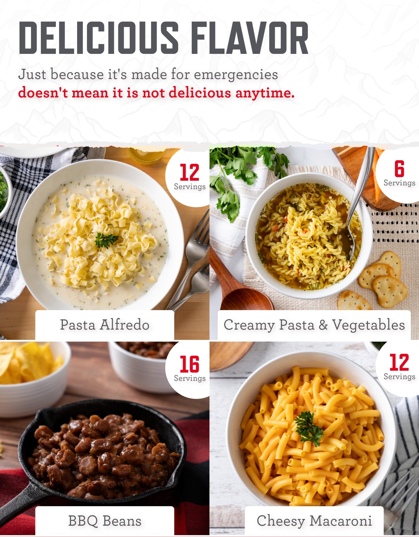 ReadyWise Emergency Food Supply - 14 Day, 150 Servings Emergency Freeze Dried Food Bucket, Protein Meals, Camping Essentials, Survival Kit, Disaster Prepping Supplies, up to 25 Year Shelf Life