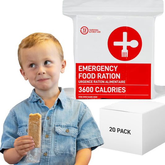 72 HRS Food Rations, Emergency Food Rations, Rations Emergency 3600 Calories for 72 Hours, 5 – Year Shelf Life, Emergency Food