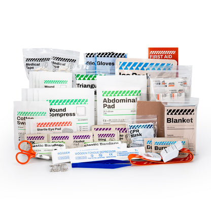 RHINO RESCUE 371 Pieces OSHA All-Purpose First Aid Kit, Home & Office Professional Medical Supplies, Ideal for Emergency, School, Business