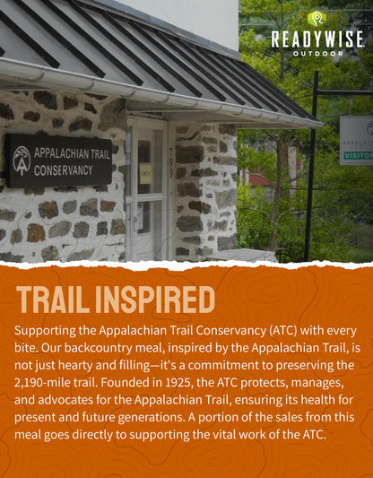 ReadyWise Outdoor Pro Adventure Meal - Breakfast Skillet, 2 Servings, 1 Pouch, Gluten Free, 700 Calories, 36g Protein, Freeze Dried Food & Dehydrated Backpacking Camping Meals, up to 5 Year Shelf Life