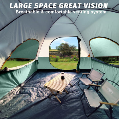 UNP SUV Dome Tent for Camping, Outdoor 6 Person Car Camping Tent, Easy Set Up SUV Tailgate Tent with Rainfly 10' x 10' Vehicle Camping Tent | for Camping, Outdoor, Car Camping Tent, Easy Set Up, SUV Tailgate Tent, with Rainfly