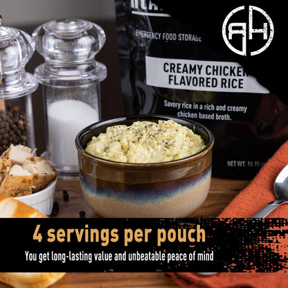 Ready Hour Mac and Cheese Case Pack (24 Servings), Freeze-Dried, Mac and Cheese Bulk, Survival Emergency and Real Non-Perishable Food, Long-Term Storage Food, 25-Year Shelf Life