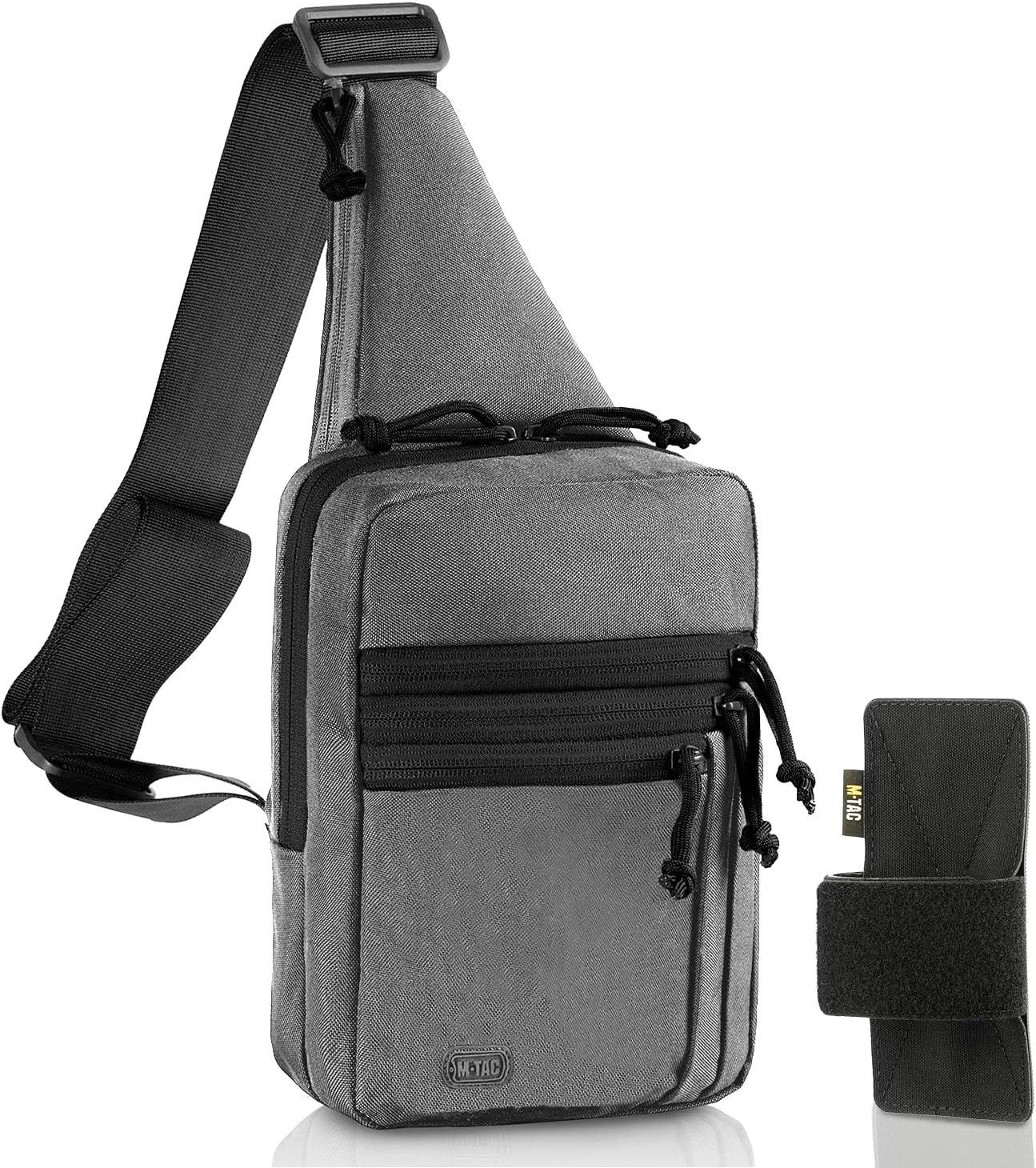 M-Tac LEFT-HANDED Tactical Sling Bag for Men with Holster