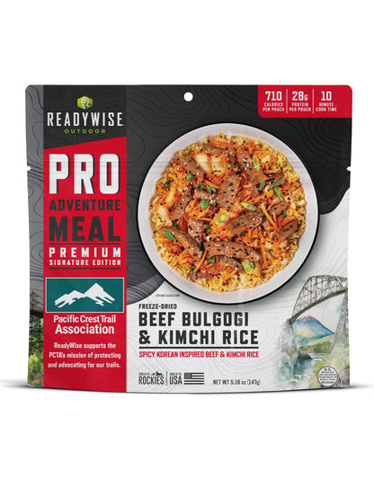 ReadyWise Outdoor Pro Adventure Meal - Country-Style Chicken Pot Pie, 2 Servings, 1 Pouch, 900 Calories, 30g Protein, Freeze Dried Food & Dehydrated Backpacking Camping Meals, up to 5 Year Shelf Life