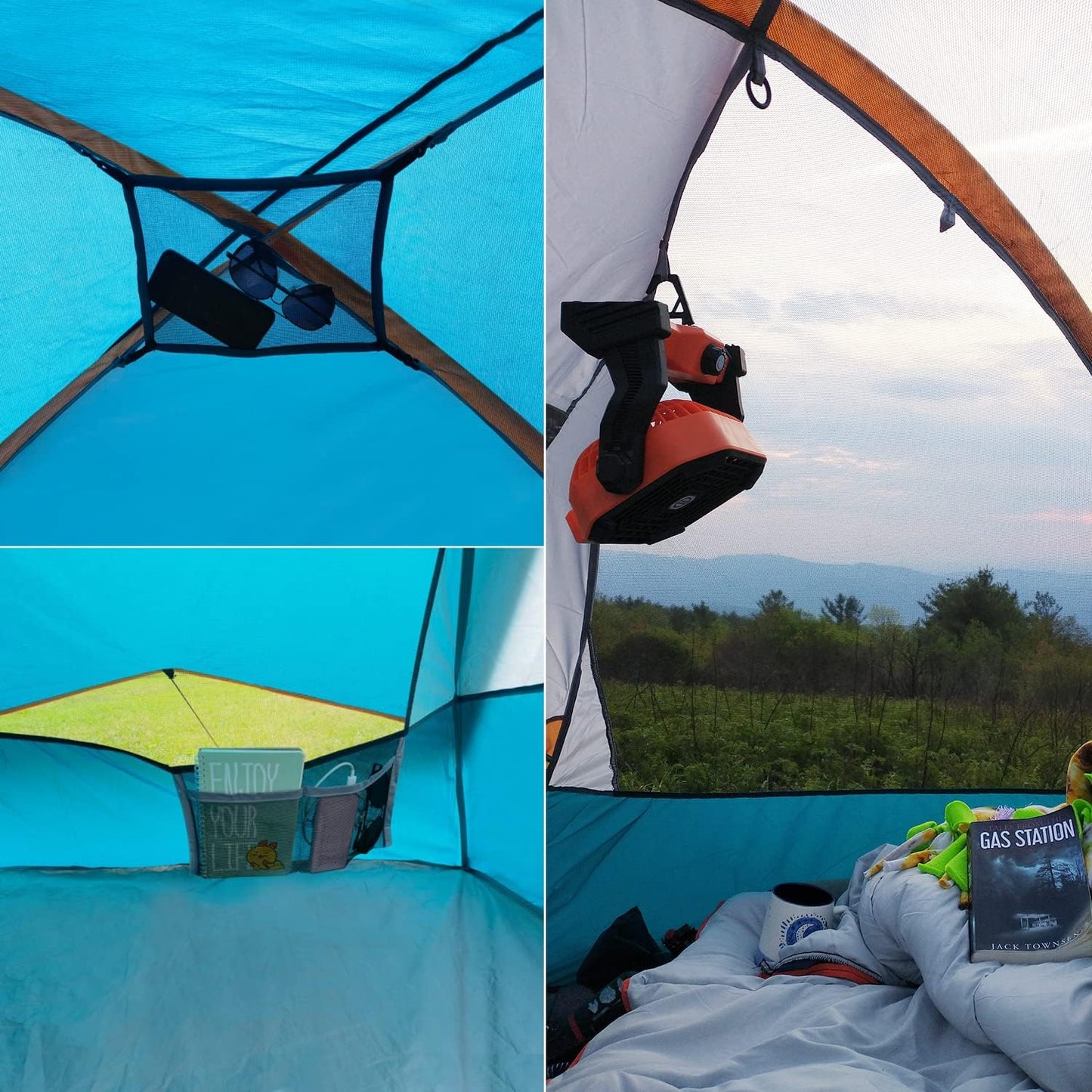 UNP Camping Shower Tent and 2 Person Camping Tent for Hiking Outdoor Fishing Portable