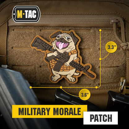 M-Tac Morale Patch Dog Rex PVC 3D