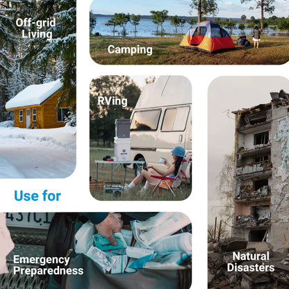 Uzima UZ-2 Camping Water Filter and Drinking Water Filter System, Portable Camping Essentials Purification Gear for Glamping, Hiking, and Hunting Essentials