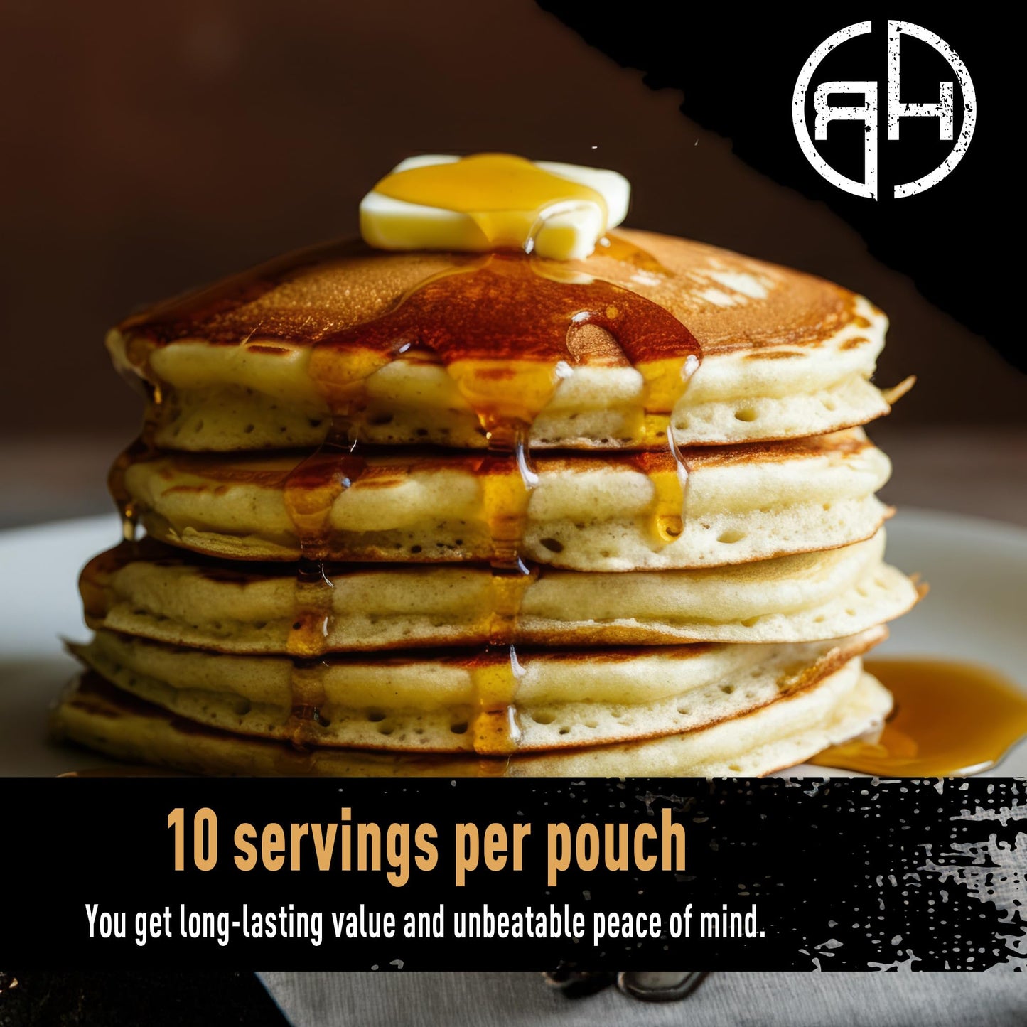 Ready Hour Mac and Cheese Case Pack (24 Servings), Freeze-Dried, Mac and Cheese Bulk, Survival Emergency and Real Non-Perishable Food, Long-Term Storage Food, 25-Year Shelf Life