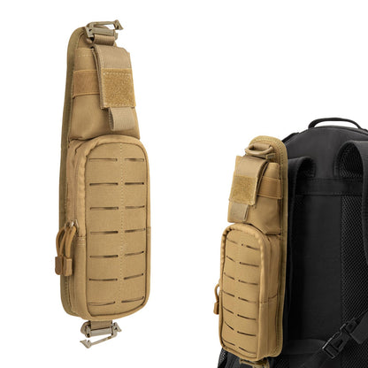 Jueachy Strap Shoulder Molle Accessories Pouch: Tactical Backpack Pocket Attachment Storage Phone Flashlight EDC