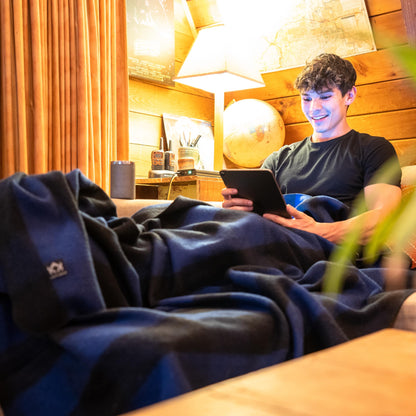 Arcturus Military Wool Blanket - Warm, Thick, Washable - Great for Outdoors, Camping, Stadium Blanket, Picnics, Travel - Car & Bushcraft Survival Kits