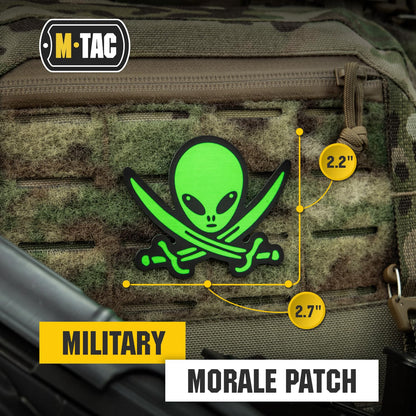 M-Tac Morale Patch Alien PVC