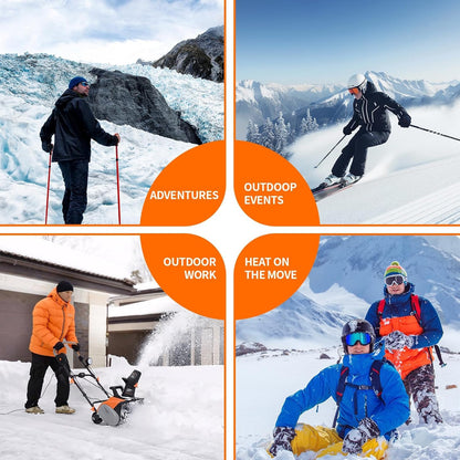 Hand Warmers Disposable 3 Pack- Up to 20 Hours of Heat - Super Long Lasting Air Activated Warmers, All Natural, Portable for Body, Hands & Toes - Odorless Hot Warmer Heater for Outdoor Sport