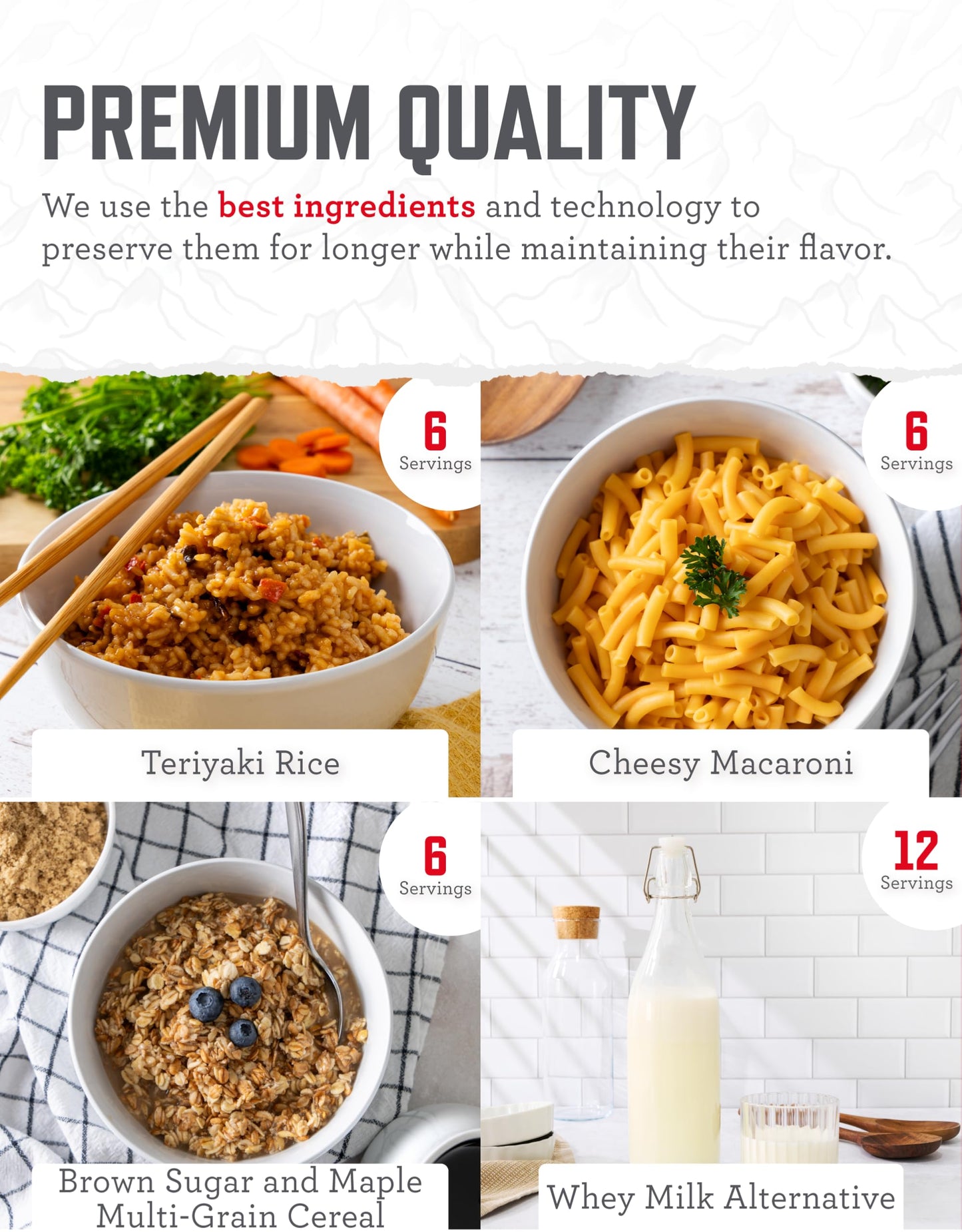 ReadyWise Emergency Food Supply - 14 Day, 150 Servings Emergency Freeze Dried Food Bucket, Protein Meals, Camping Essentials, Survival Kit, Disaster Prepping Supplies, up to 25 Year Shelf Life