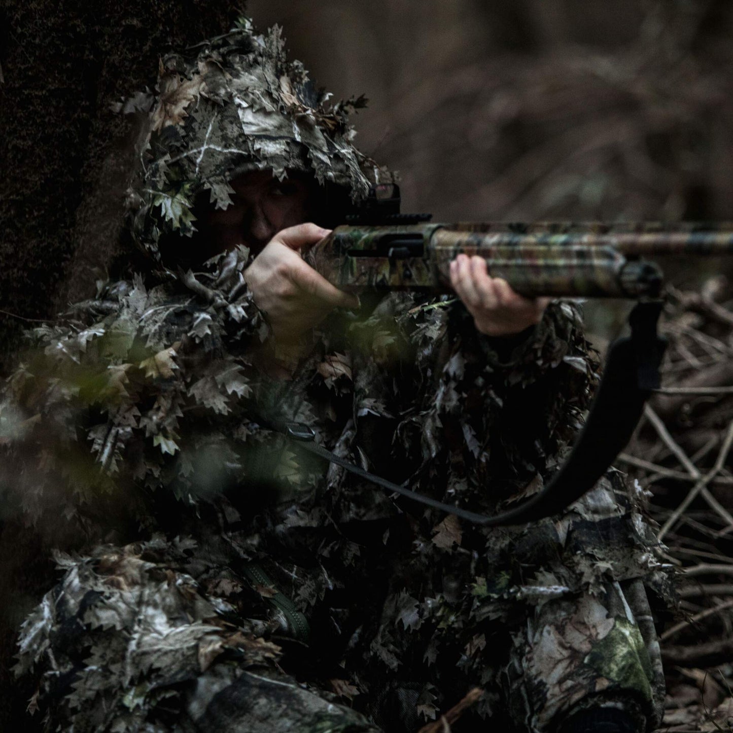 Arcturus 3D Leafy Ghillie Suit -1,000 Laser-Cut Leaves | Lightweight, Breathable Camouflage for Hunting, Paintball & Airsoft