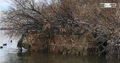 CamoSystems Reinforced Camouflage Netting | 3D Camo Nets, Waterproof & UV Protection, Silent Rip-Stop Fabric