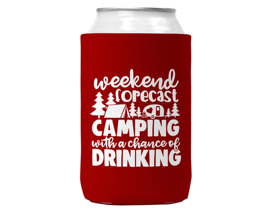 Weekend Forecast Camping Cooler for 12oz Cans