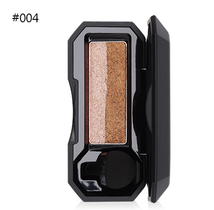UBUB Professional Double Colors Shimmer Smoky Eyeshadow Shiny High Pigments Waterproof Long Lasting Nude Eye Shadow Palette