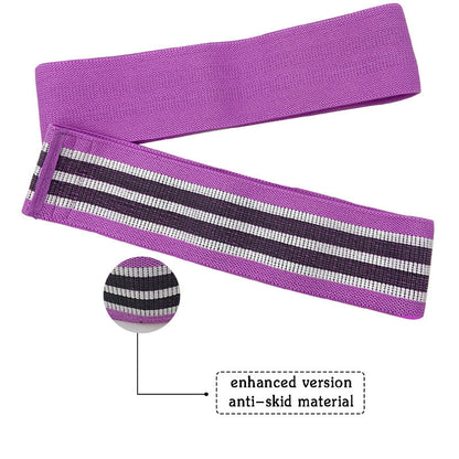 Body shaping squat hip circle yoga fitness tension belt resistance belt stretch belt