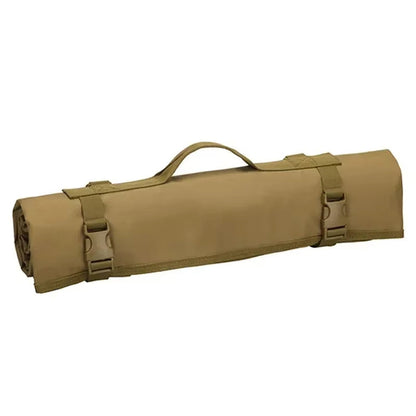 Outdoor non-slip shooting mat: double, portable, tactical, multi-use for training/camping.